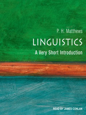 Linguistics - Audiobook